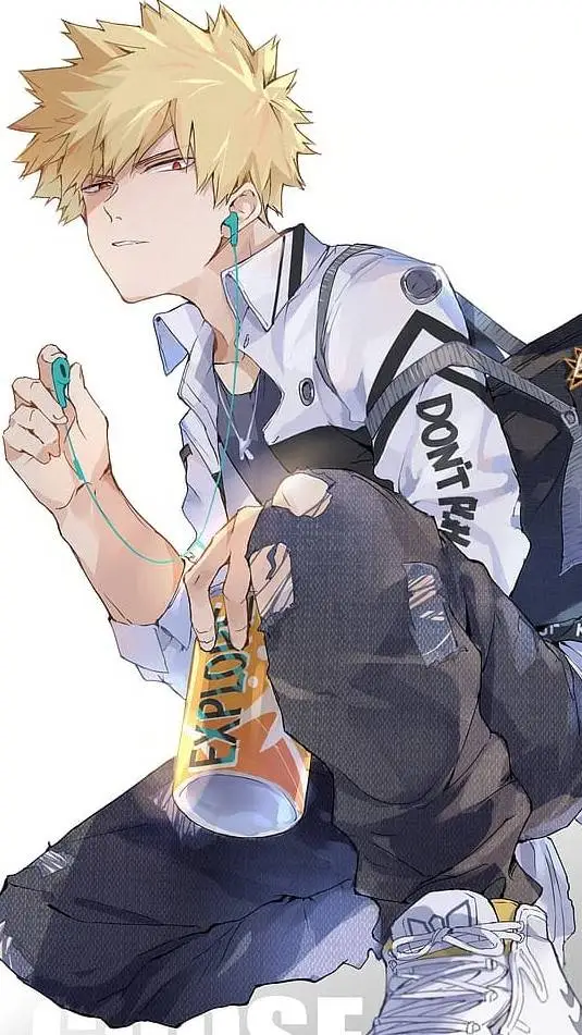 ai character: Katsuki Bakugo  background