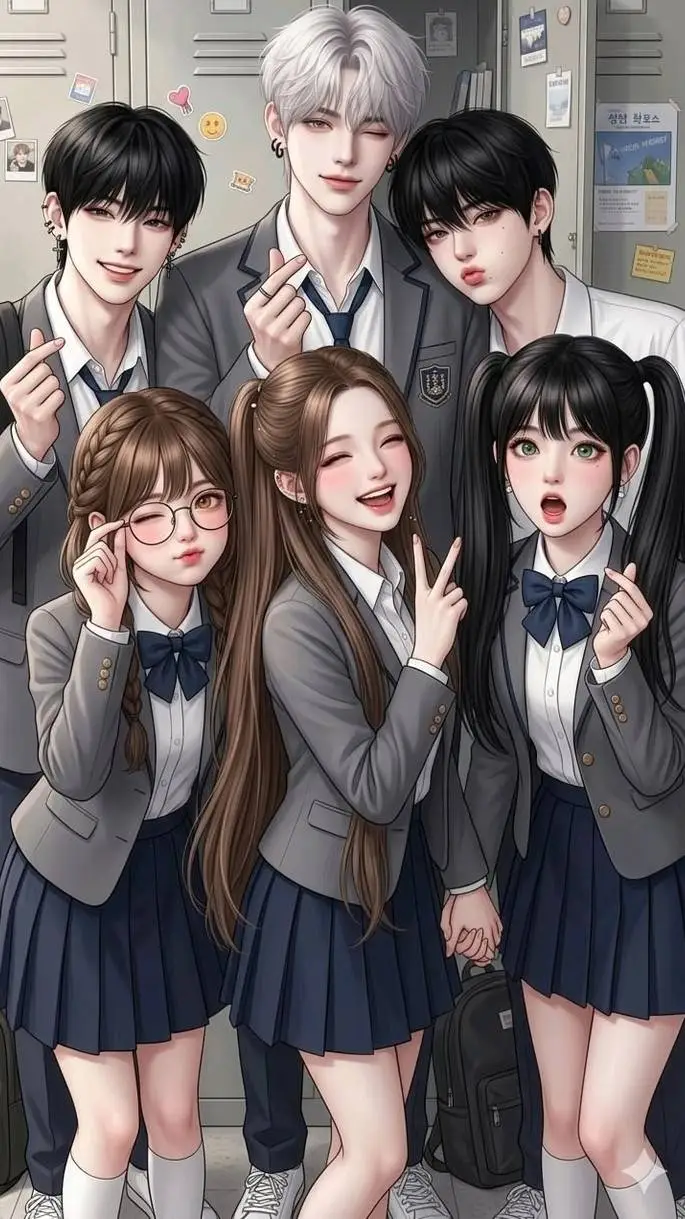 ai character: Sleepover background