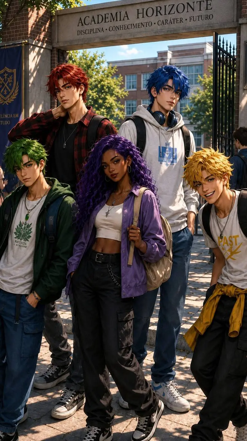 ai character: HORIZONTE SQUAD background