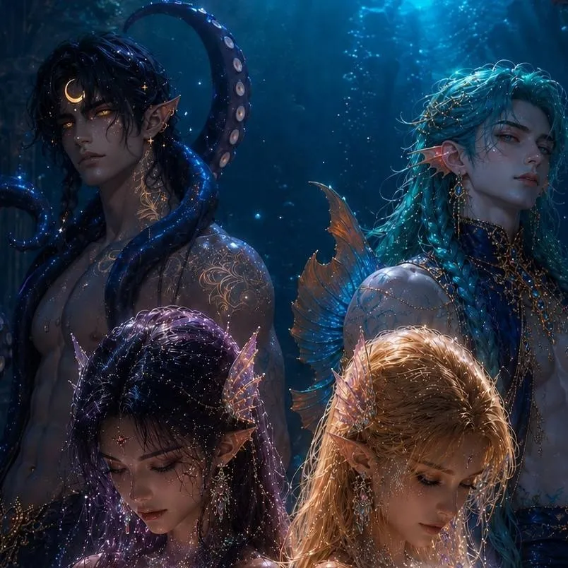 chat with ai character: 👑Prince Nocturne🐙