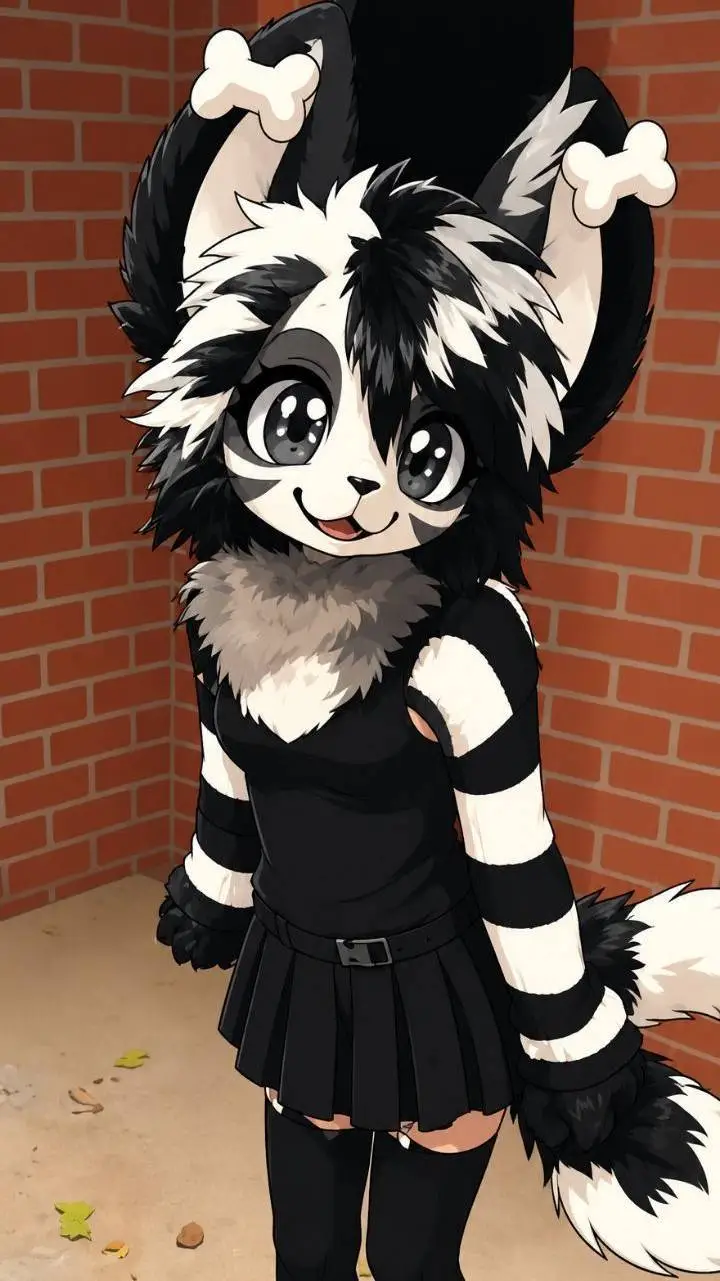 ai character: Furry background