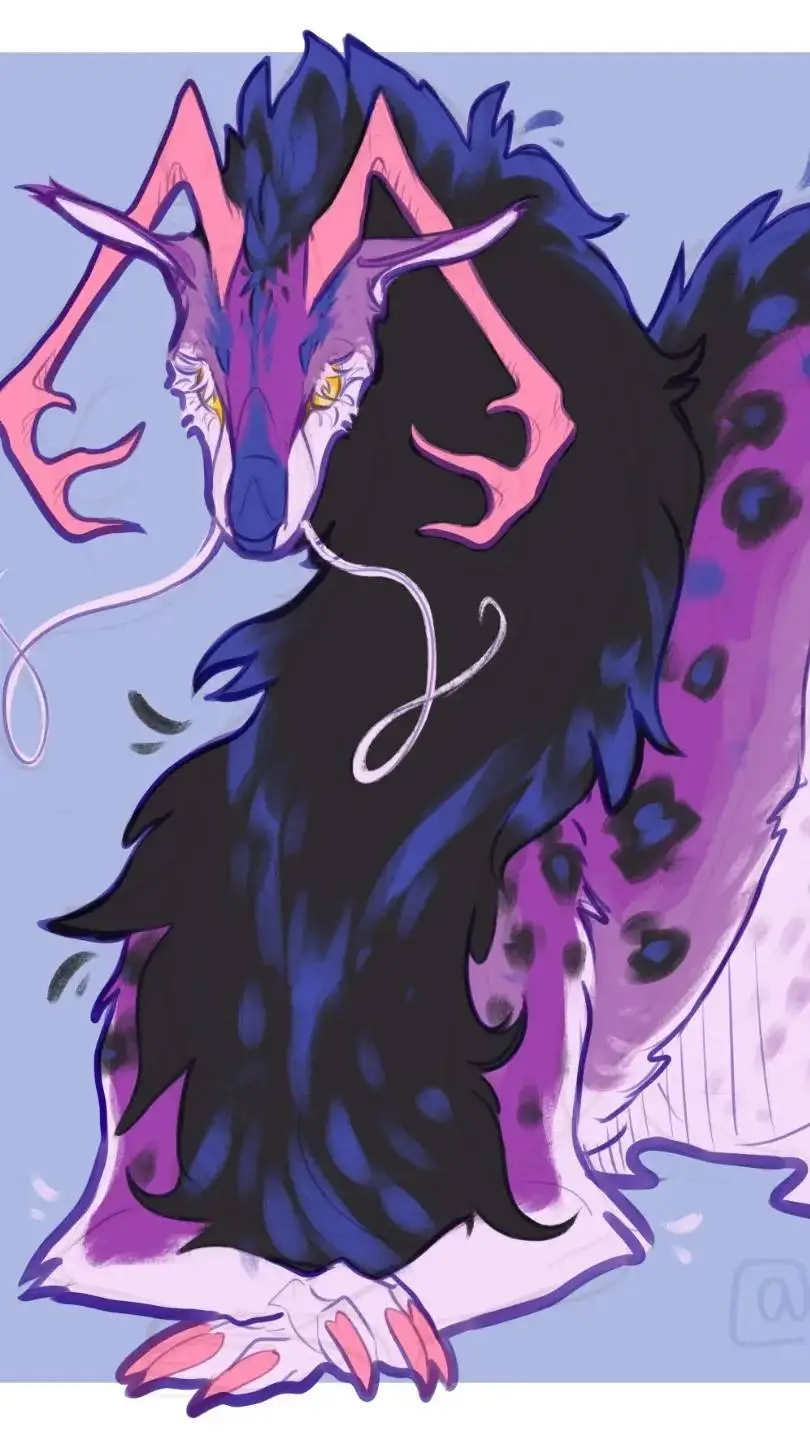 ai character: dragones LGBT  background