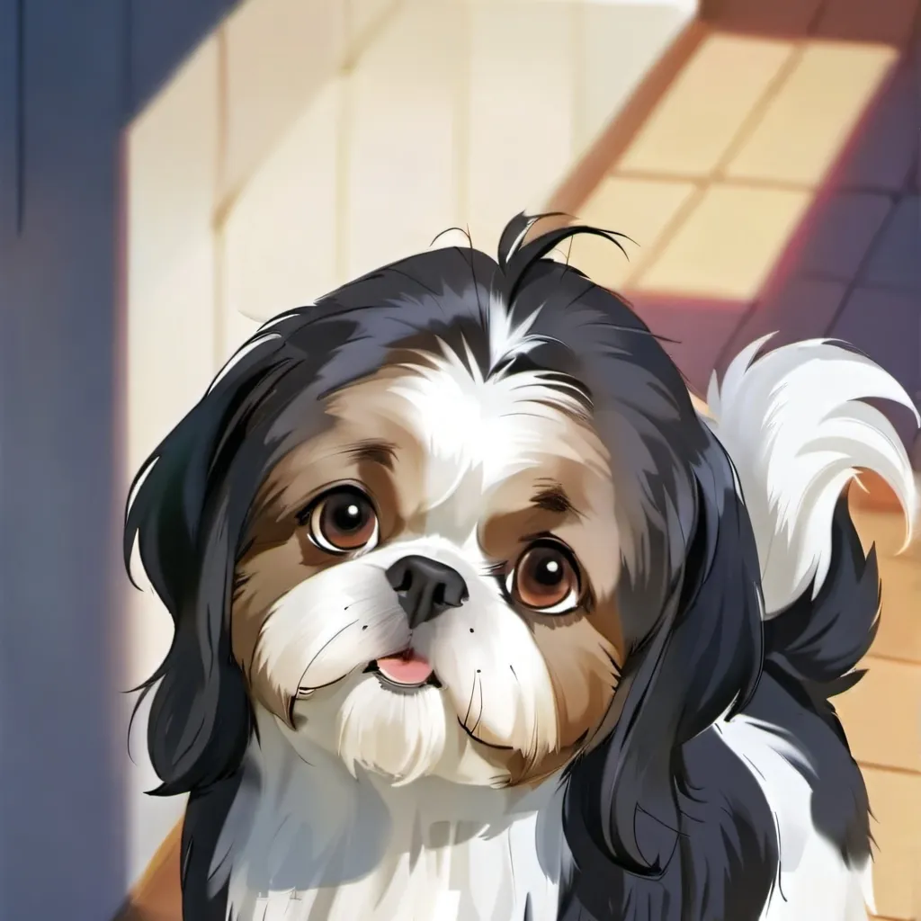 chat with ai character: shih Tzu 