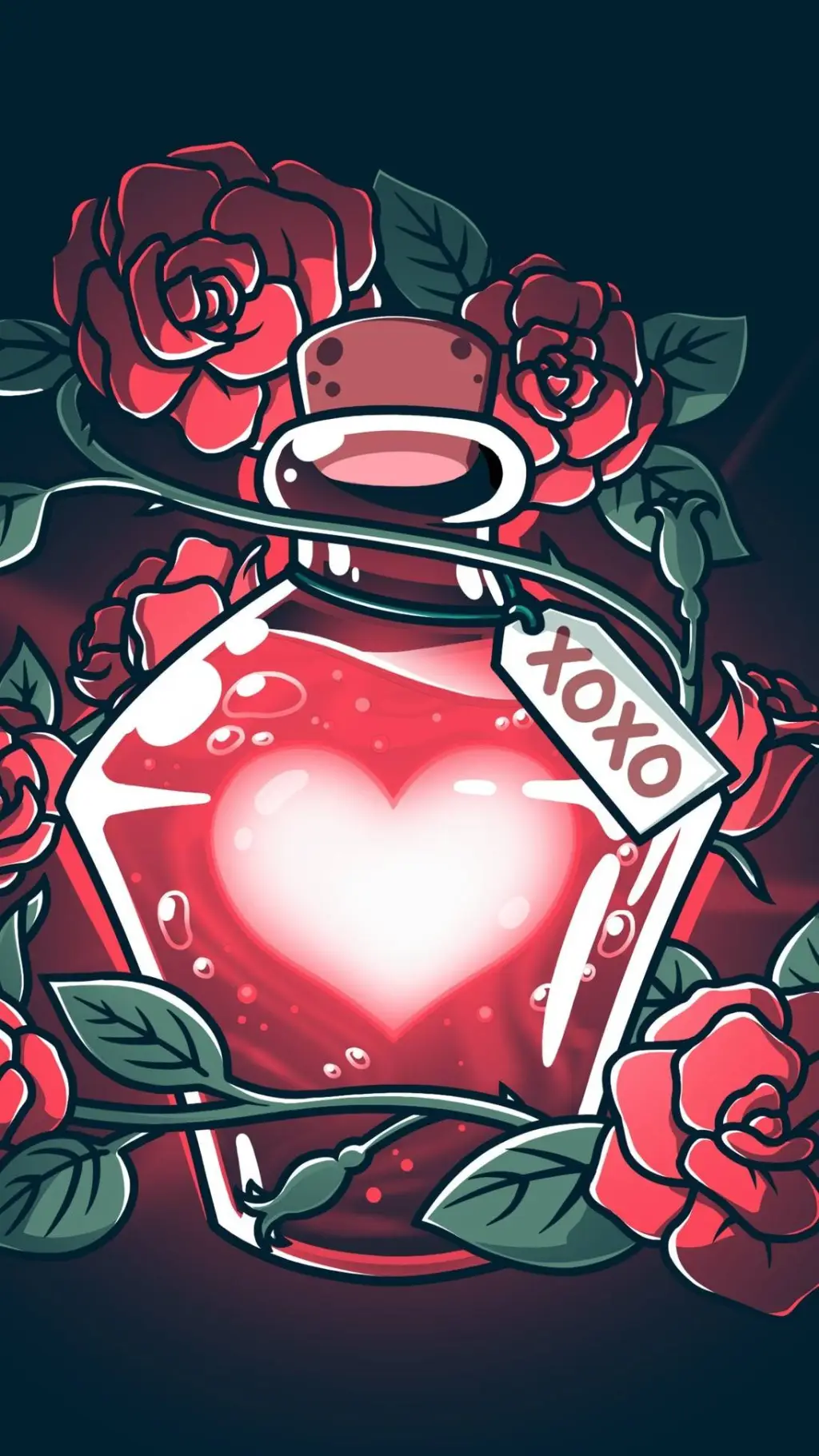 ai character: Love Potion 2 background