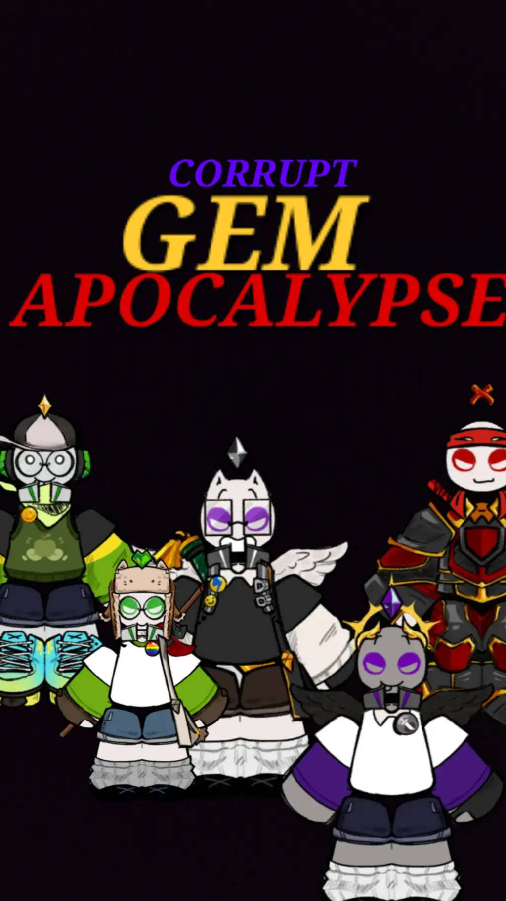 ai character: CorGemApo background