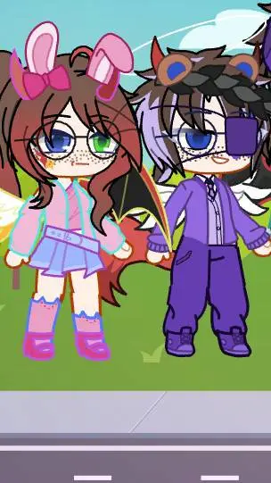 ai character: Maya and Michael  background