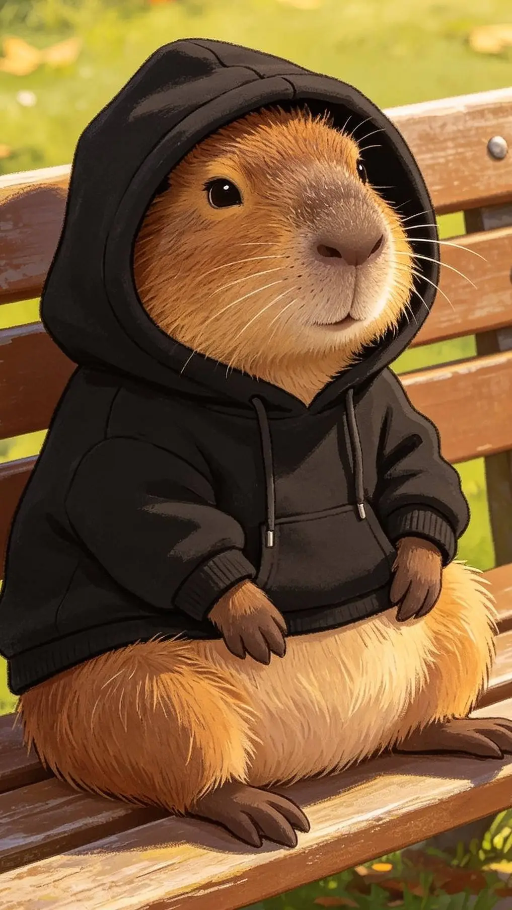 ai character: capibara felix background