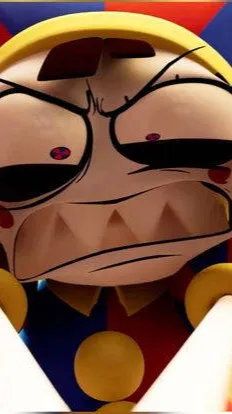 ai character: Angry TADC Pomni background