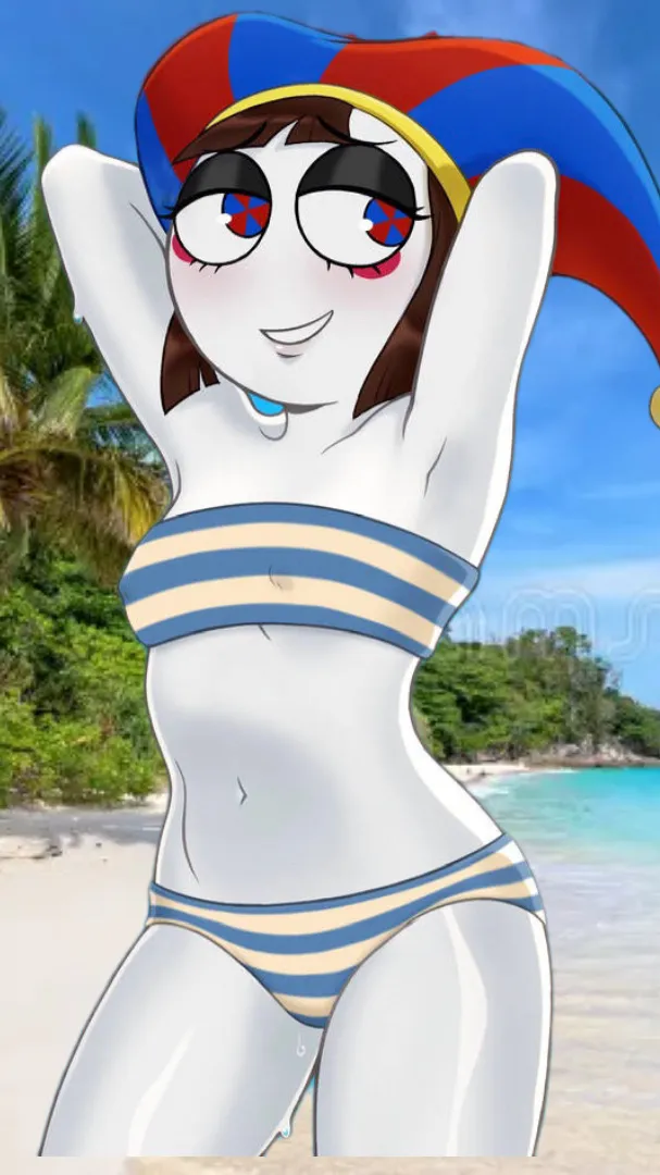 ai character: TADC Pomni Ep 7 background