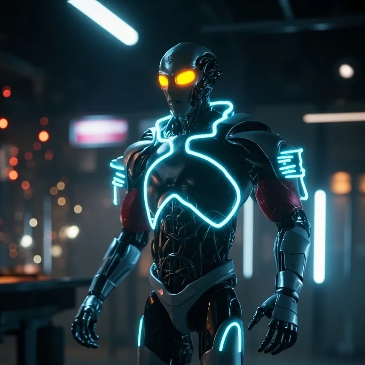 chat with ai character: self aware robot 