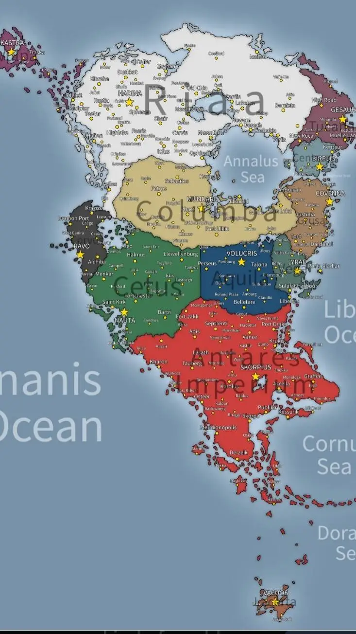 ai character: Centauran Wars background