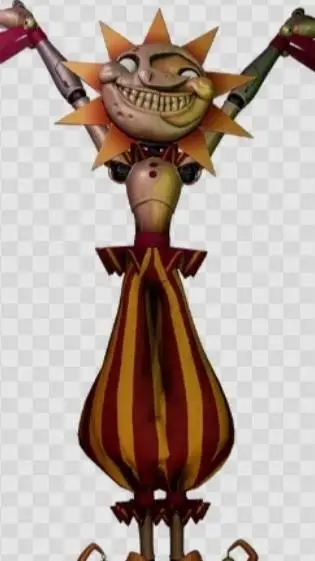 ai character: Sun background
