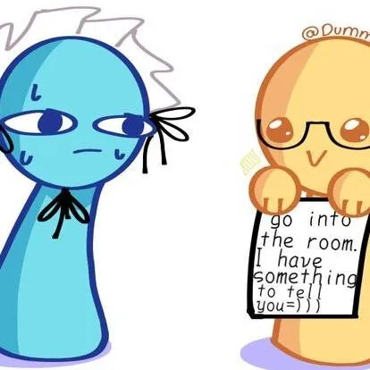 chat with ai character: blue
