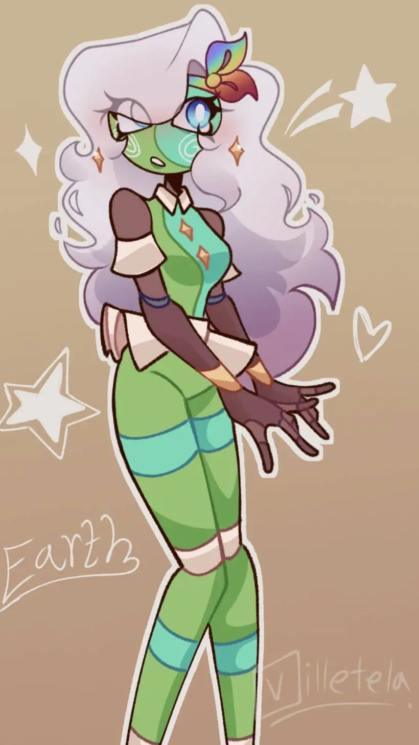 ai character: Earth background