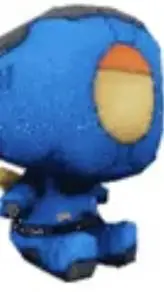 ai character: V1 PLUSHIE background