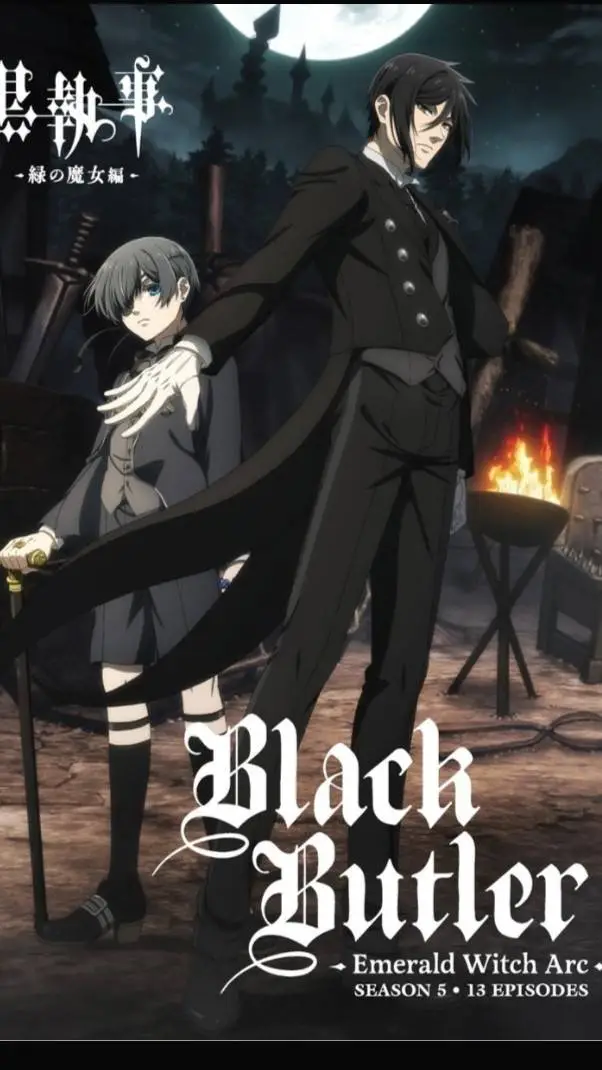 ai character: black butler 🜲 background