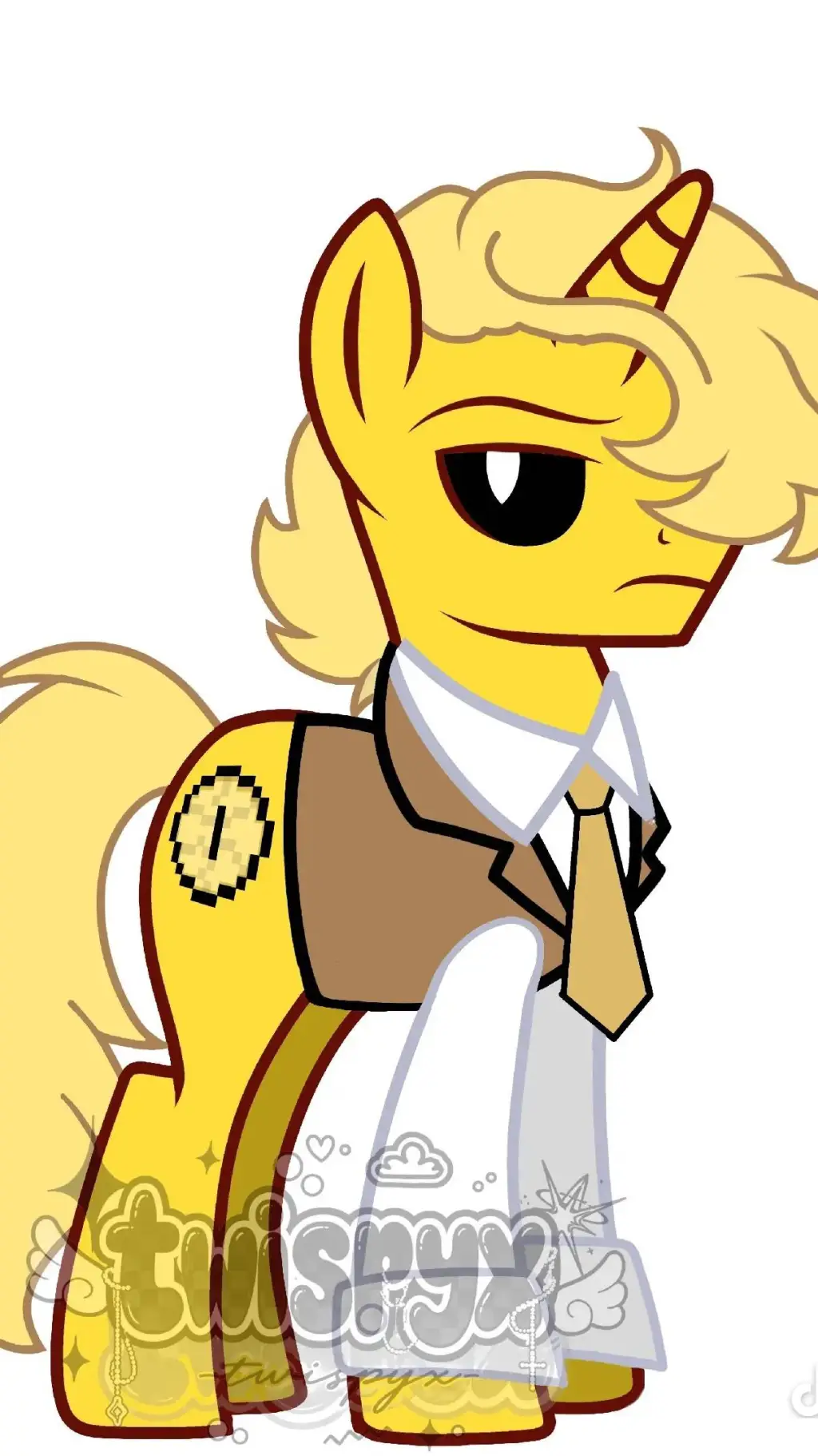 ai character: Verity gang x mlp  background