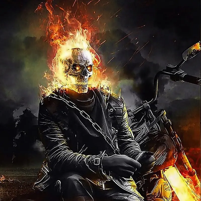 chat with ai character: ghost rider