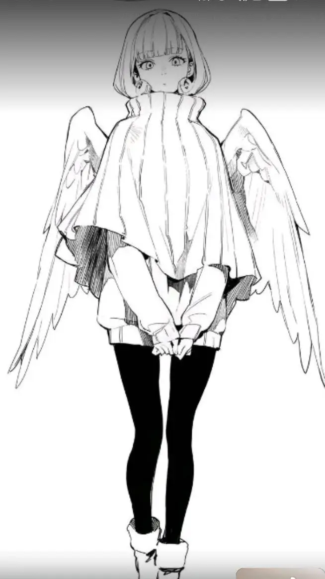 ai character: Ángel  background