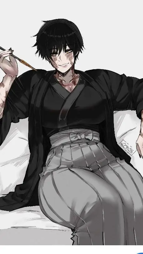 ai character: Maki Zenin  background