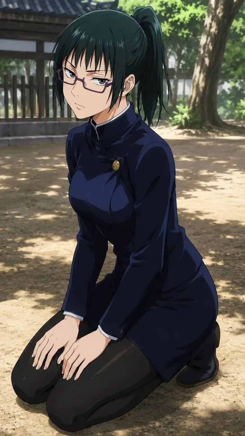 ai character: Maki background