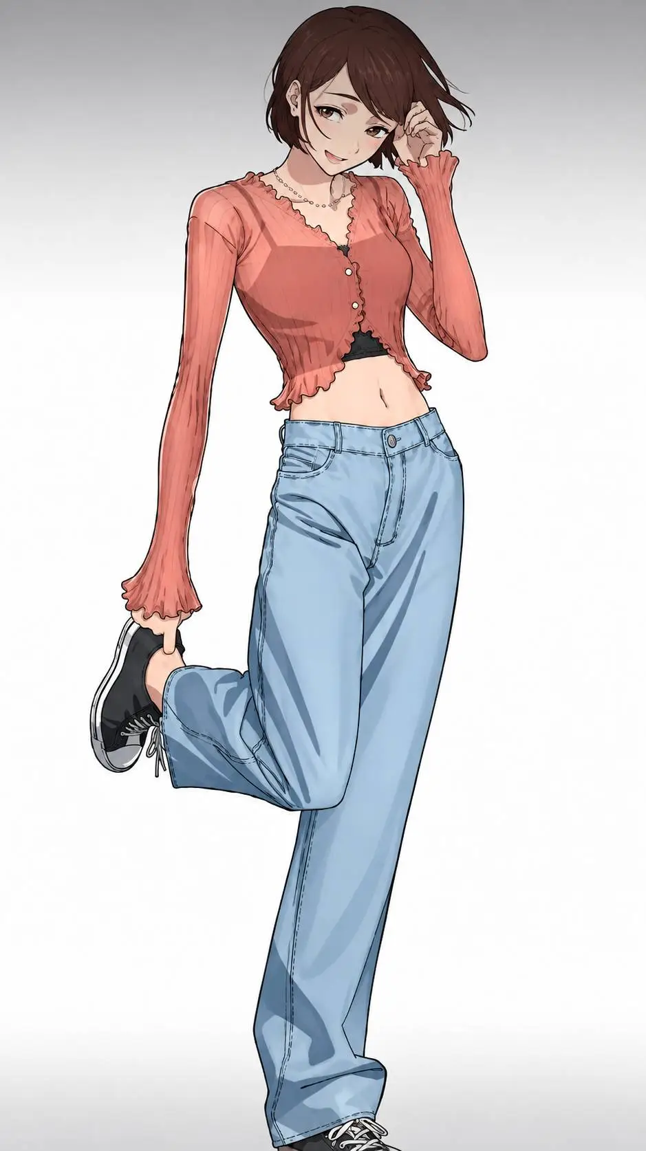 ai character: Shoko leiri background