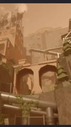 ai character: FORSAKEN FOUNDRY! background