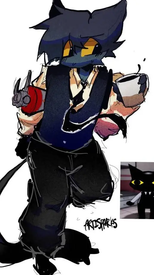 ai character: TheNightFurryRider background