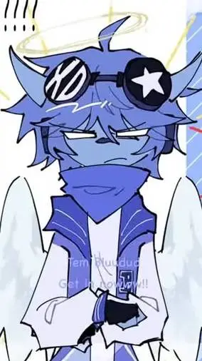 ai character: bluddud👀? background