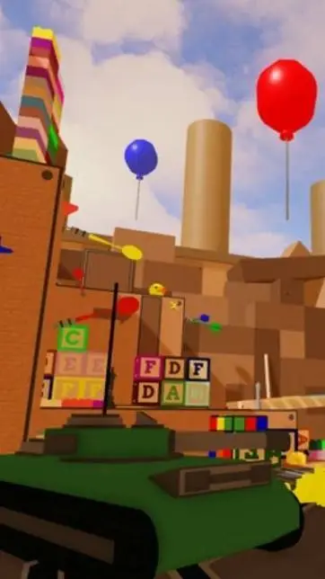 ai character: TOYBOX TROUBLE background