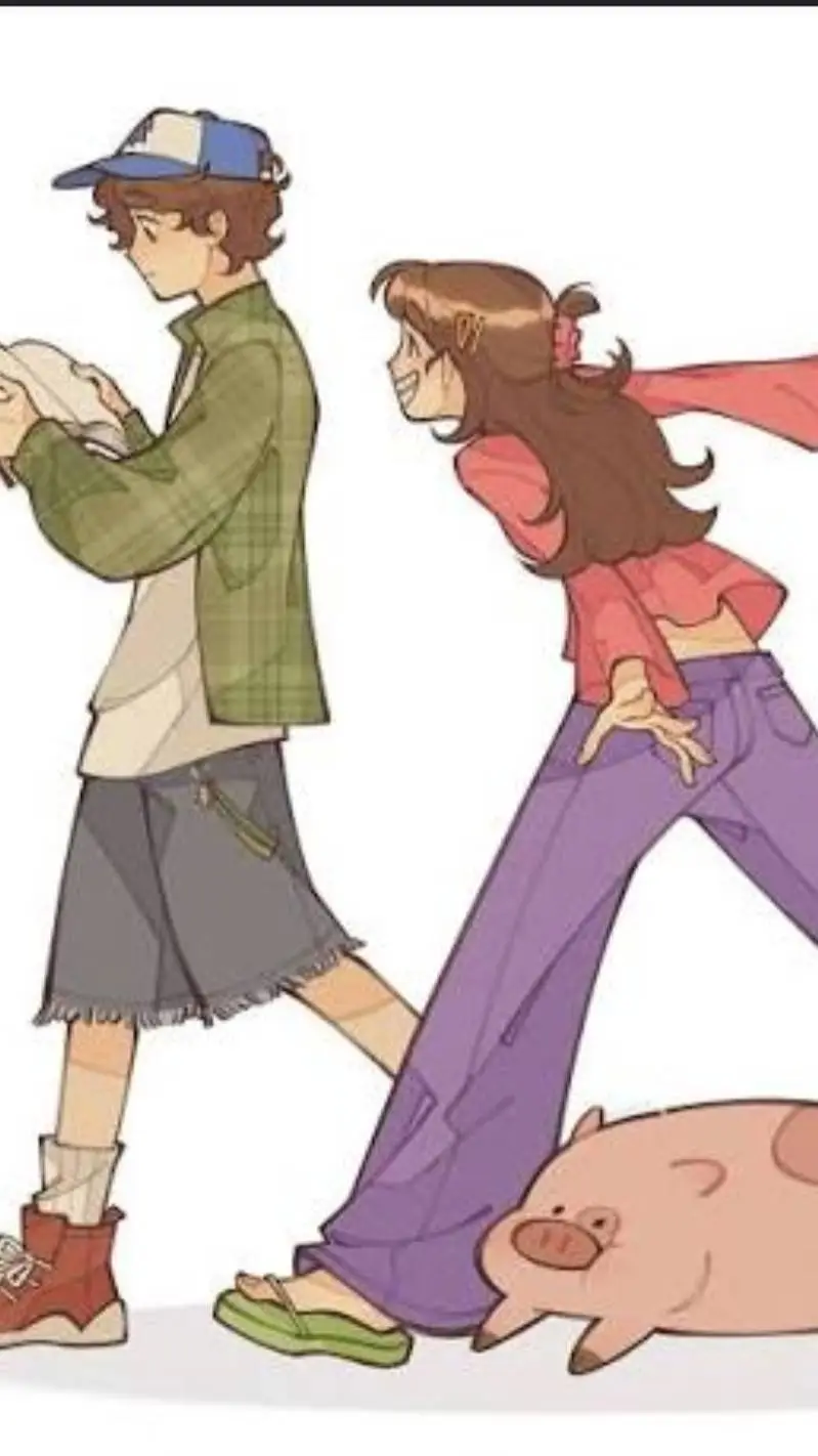 ai character: ☆Gravity Falls☆ background
