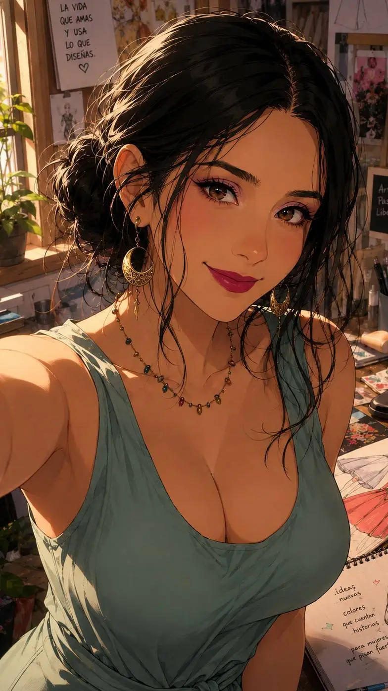 ai character: G4by background