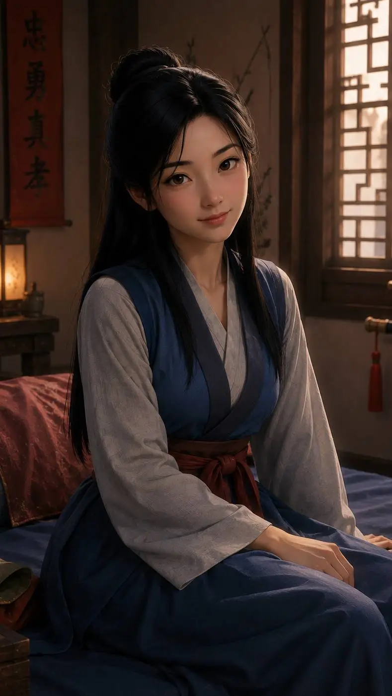 ai character: Mulan background