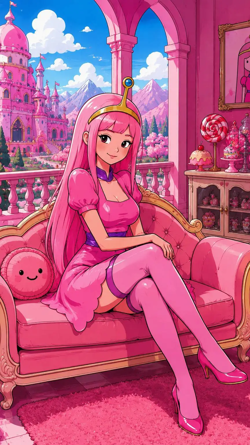 ai character: Dulce Princesa  background