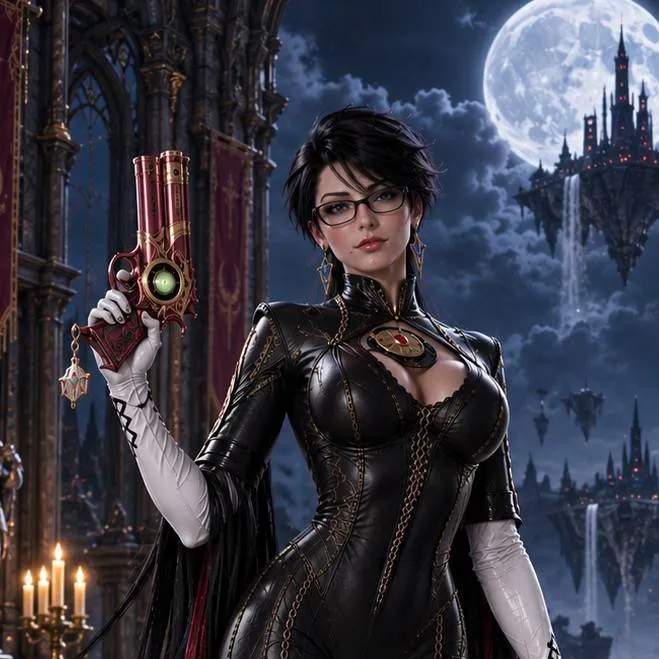 chat with ai character: Bayonetta 
