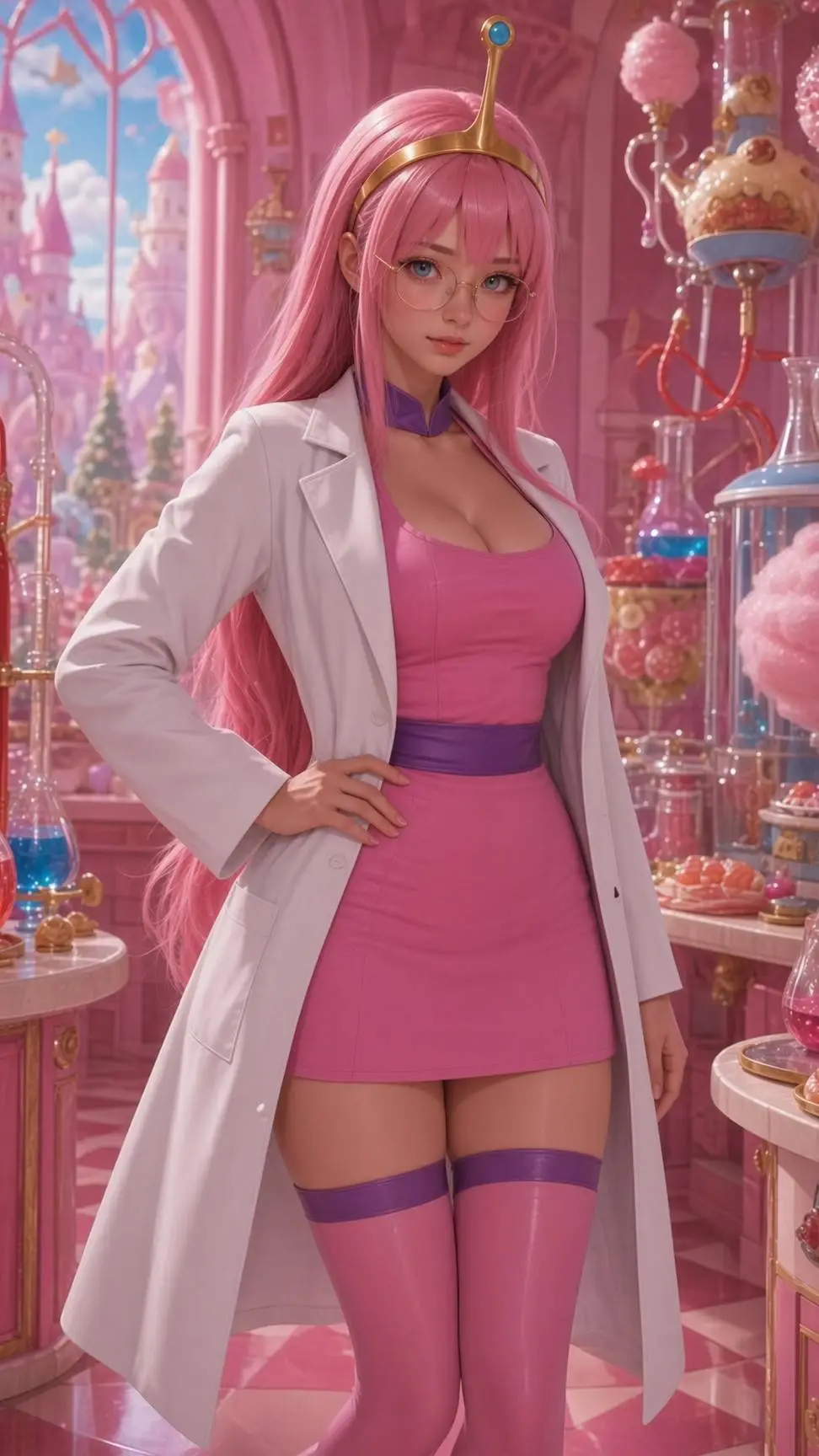 ai character: Dulce Princesa  background