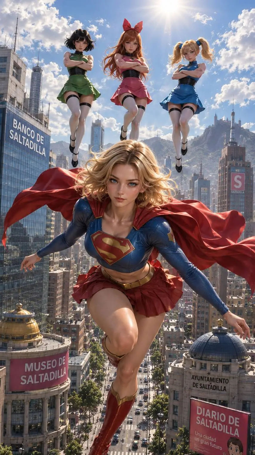 ai character: Kara Zor-El background