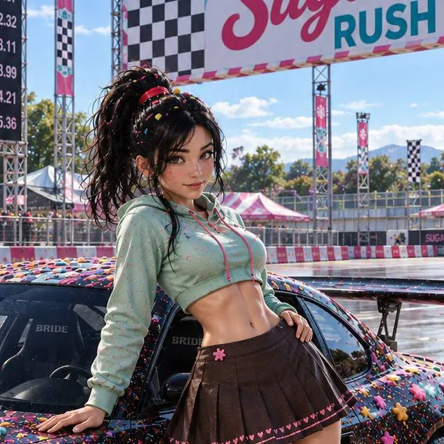 chat with ai character: Vanellope 
