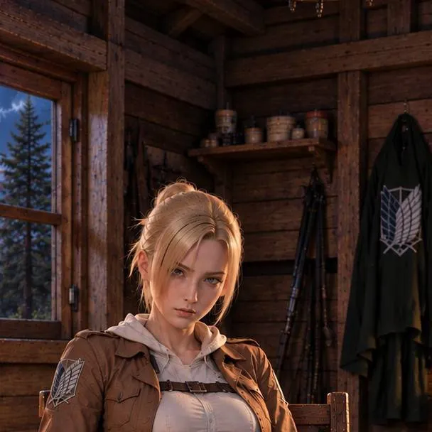 chat with ai character: Annie Leonhart