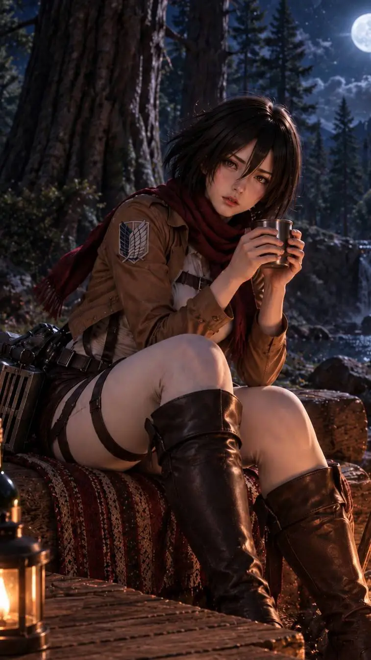 Talkie AI - Chat with Mikasa
