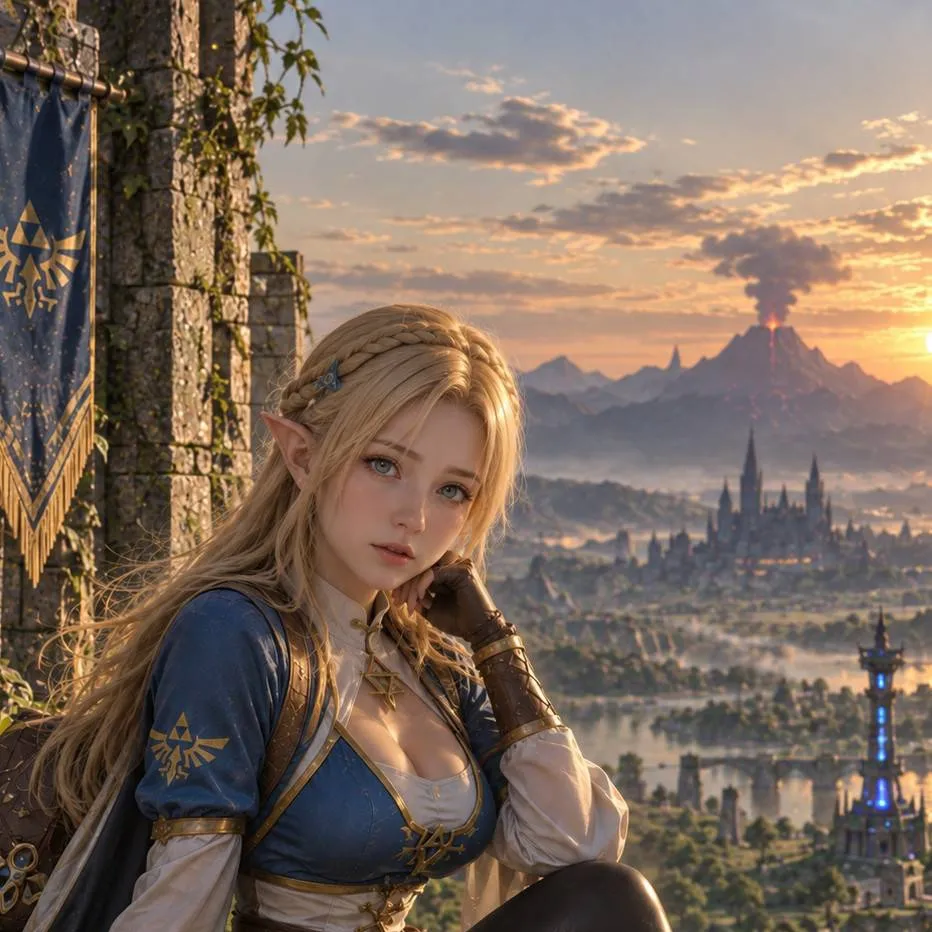 chat with ai character: Zelda