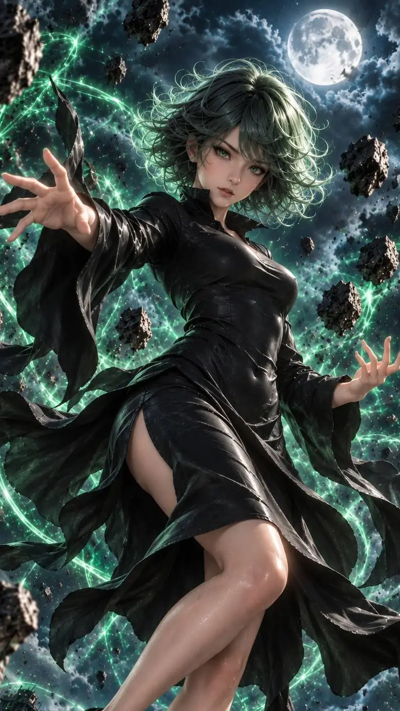 ai character: Tatsumaki background