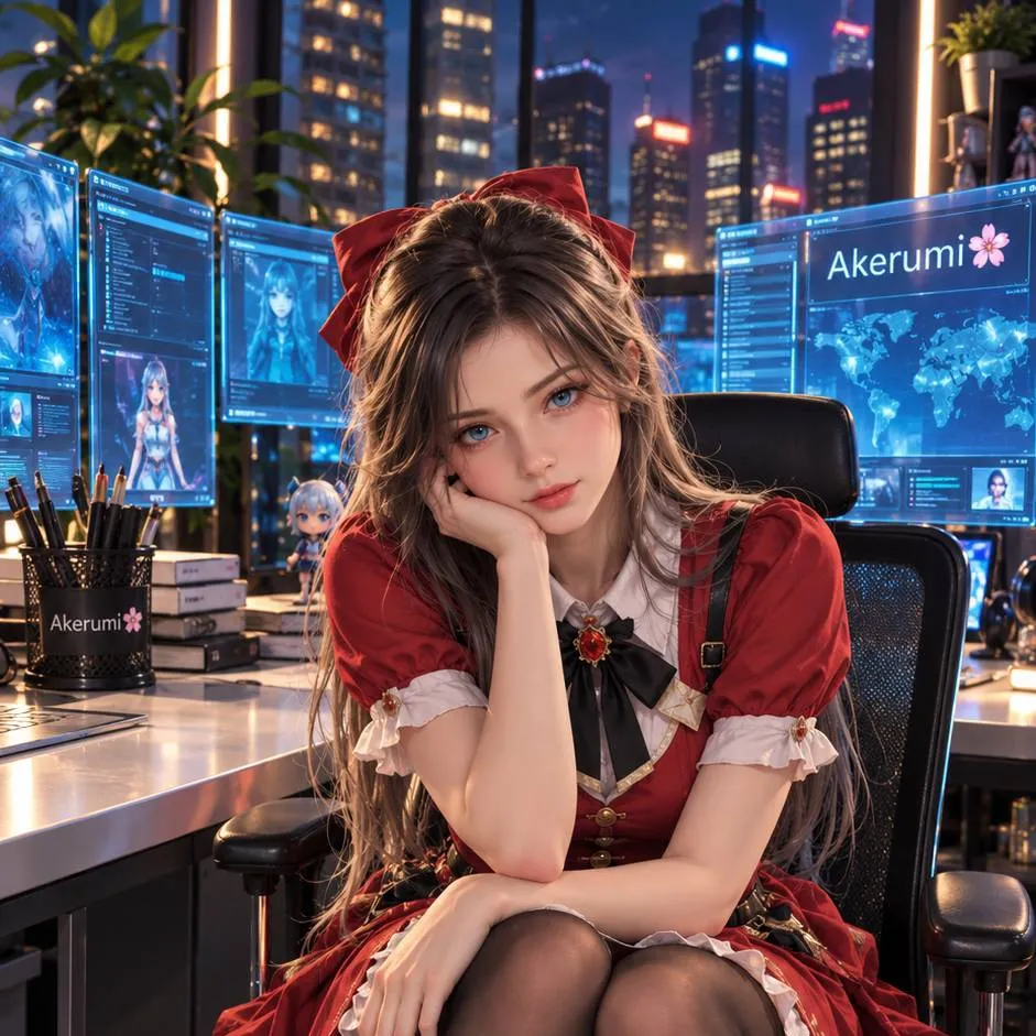 chat with ai character: Akerumi