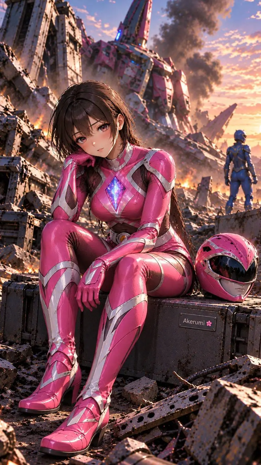 ai character: Ranger Rosa background