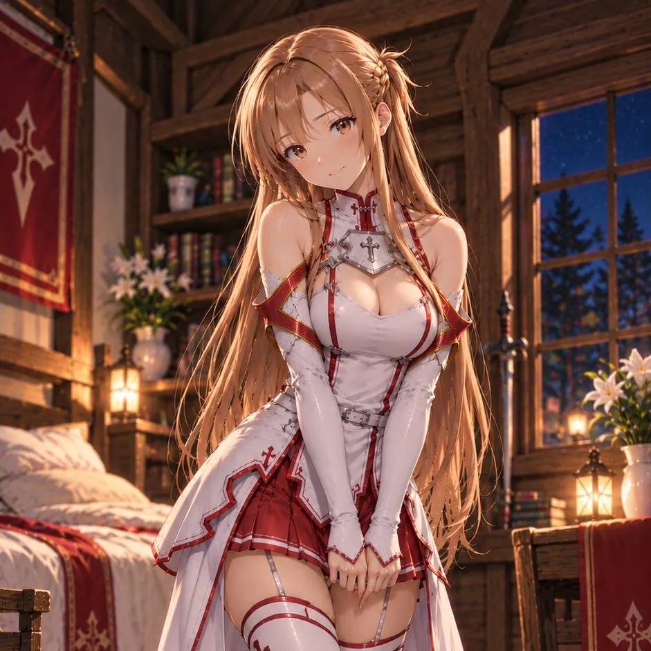 chat with ai character: Asuna Yuuki