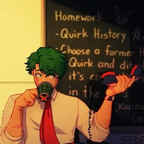 chat with ai character: Izuku