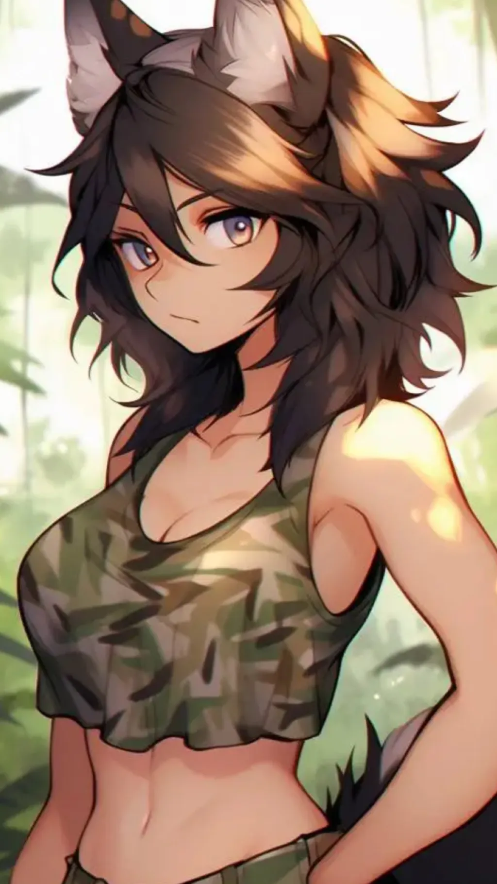 ai character: Lyra background