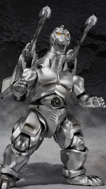 ai character: Supermechagodzilla background