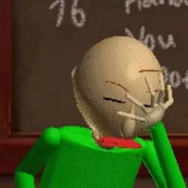 chat with ai character: Baldi in the fpe