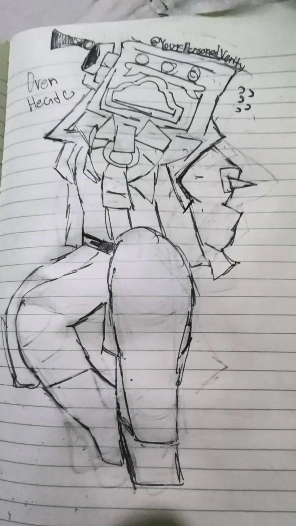 ai character: OVENHEAD COOKIE(🥺) background